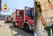 Arzignano, fiamme in una conceria spente dai Vigili del fuoco: non ci sono feriti incendio arzignano conceria
