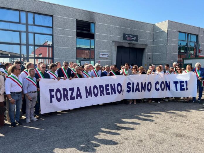 moreno marsetti striscione