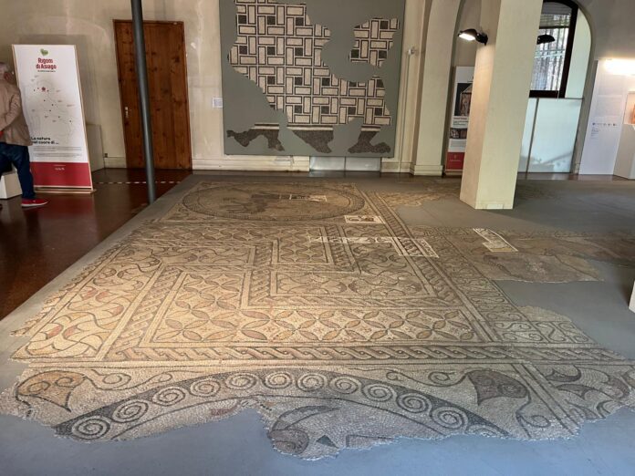 mosaico romano piazza biade vicenza mosaico romano piazza biade vicenza