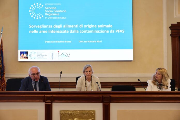 pfas veneto dati regionali animali
