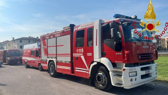 vigili del fuoco vicenza corpo astichello