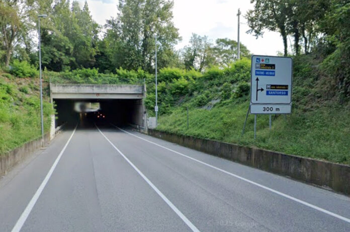 sottopasso via dell'Artigianato Schio