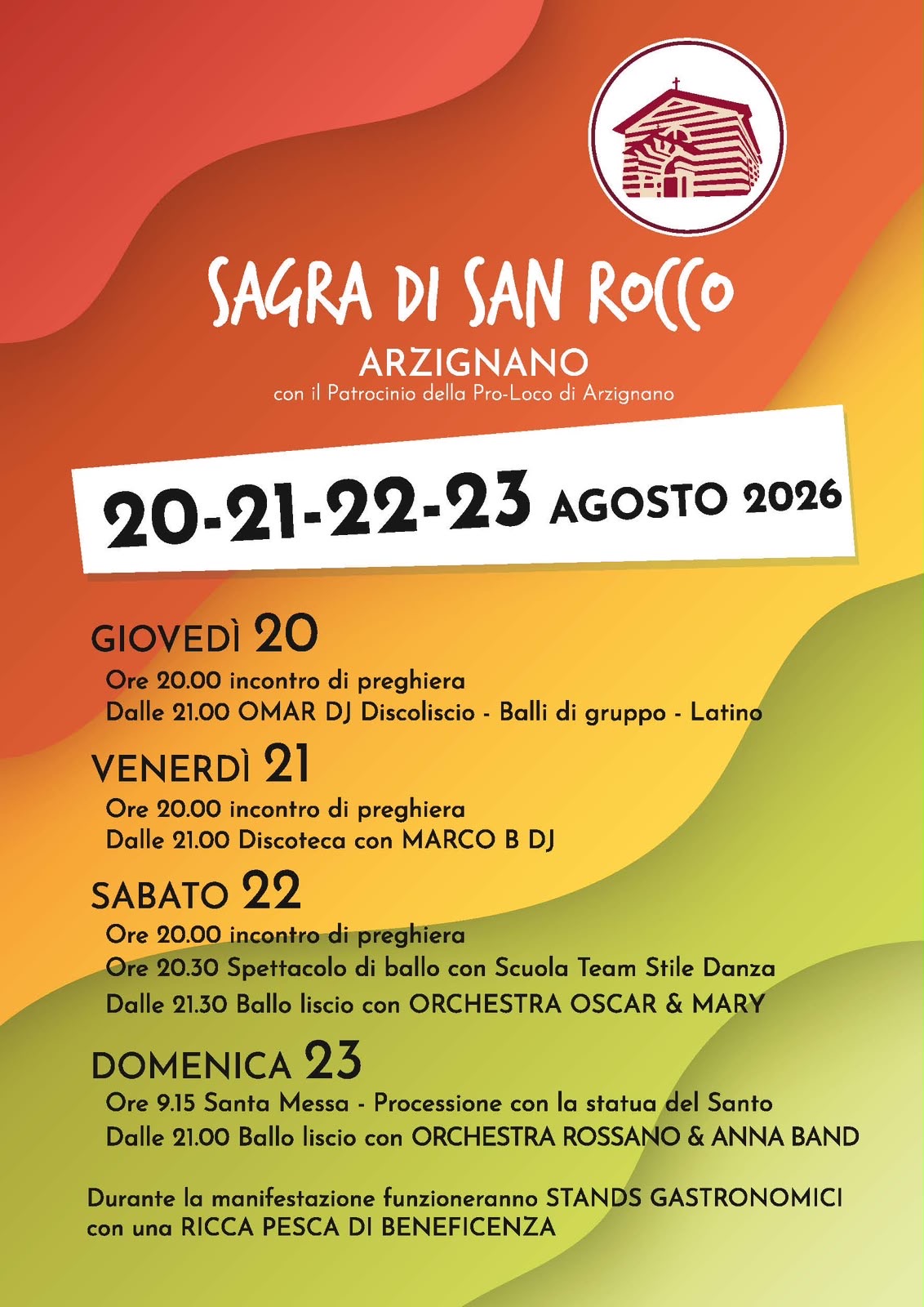 programma sagra san rocco