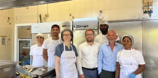 Albergo cittadino di San Marco, pranzo di Ferragosto anticipato: a tavola anche Possamai e Tosetto Albergo cittadino san marco vicenza pranzo possamai tosetto