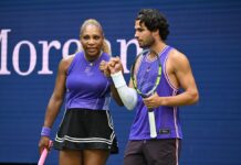 Alcaraz show al ritorno in campo con Serena Williams: super debutto per la coppia da sogno, poi il ko contro Cobolli