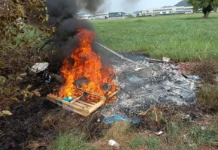 Arzignano, brucia rifiuti abbandonati: denunciato un 69enne Arzignano rifiuti bruciati