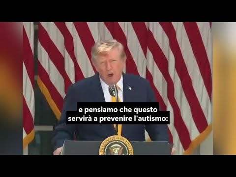 Autismo e vaccini, Trump propone cinque piccole dosi invece di una massiccia