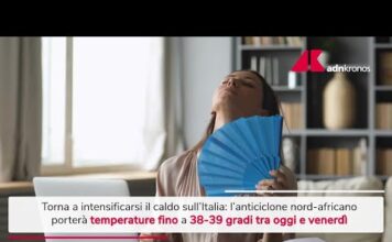 Caldo estremo fino a Ferragosto