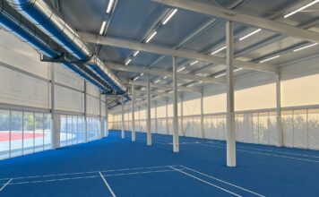 Campo Perraro, lavori alla struttura coperta di Vicenza prossimi alla fine Campo Perraro Vicenza pista atletica