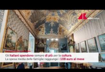 Consumi culturali, cresce la spesa media delle famiglie italiane