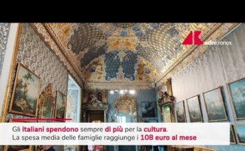 Consumi culturali, cresce la spesa media delle famiglie italiane
