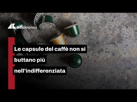 Dove si buttano le capsule del caffè? Non più nell’indifferenziata