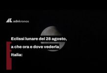 Eclissi lunare del 28 agosto 2026, l’orario migliore per osservarla