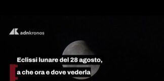 Eclissi lunare del 28 agosto 2026, l’orario migliore per osservarla