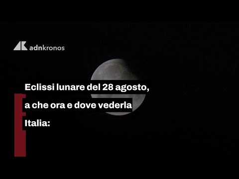 Eclissi lunare del 28 agosto 2026, l’orario migliore per osservarla