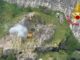 Elicottero precipita e prende fuoco in Piemonte: due morti a Ossola
