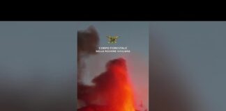 Etna, prosegue l’attività eruttiva: nuova bocca a 1.900 metri