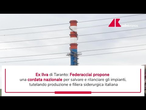 Ex Ilva, Federacciai lavora a cordata italiana
