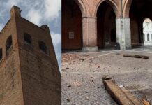 Forte ondata di maltempo colpisce il Nord Italia: nubifragio e tromba d’aria a Cremona, stop funivia in Trentino