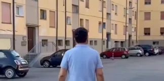 Alloggi popolari a Vicenza, Rucco (FdI) attacca Giunta e Amcps: “Degrado e sporcizia, vergogna” Francesco Rucco sopralluogo alloggi popolari vicenza