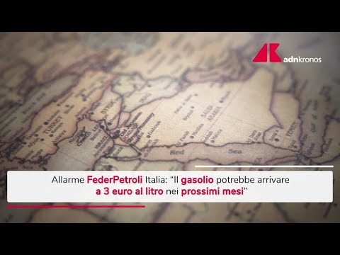 “Gasolio potrebbe arrivare a 3 euro al litro nei prossimi mesi”, l’allarme