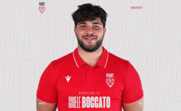 Gioele Boccato è un nuovo giocatore della Rangers Rugby Vicenza Gioele Boccato