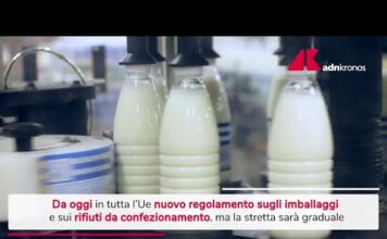 Imballaggi, nuove regole Ue da oggi