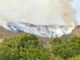 Prosegue incendio esploso su Monte Formiga, al confine tra Vicentino e Veronese Incendio Monte Formiga - Valle dell'Agno