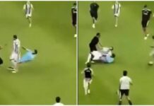 Juventus, invasione di campo e intervento killer di un tifoso su Gatti
