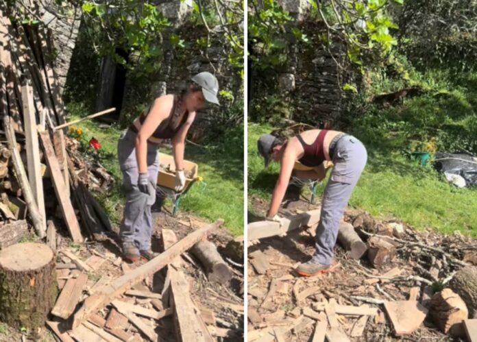 Lascia la città e sceglie di vivere in campagna con 150 euro al mese: la storia di Lucìa