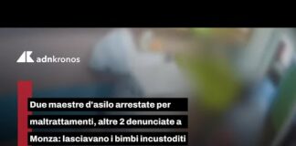 Lasciavano i bimbi incustoditi e senza cibo, arrestate maestre d’asilo