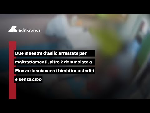 Lasciavano i bimbi incustoditi e senza cibo, arrestate maestre d’asilo