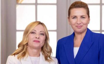 Meloni e la premier danese Frederiksen: “Unite per difendere Europa, no a immigrazione incontrollata”
