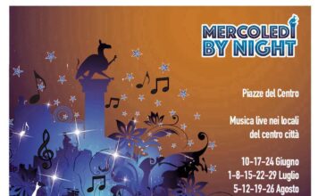 Mercoledì by Night, il 19 agosto Arzignano si accende tra musica, spettacoli e degustazioni Mercoledì by Night