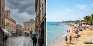 Meteo, arriva il maltempo: piogge al Nord ma al Sud torna il caldo fino a 40°C