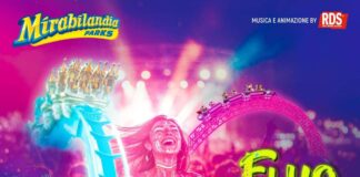 Mirabilandia si accende con il ‘Fluo Party’ insieme a Rds, per vivere la notte più luminosa dell’estate