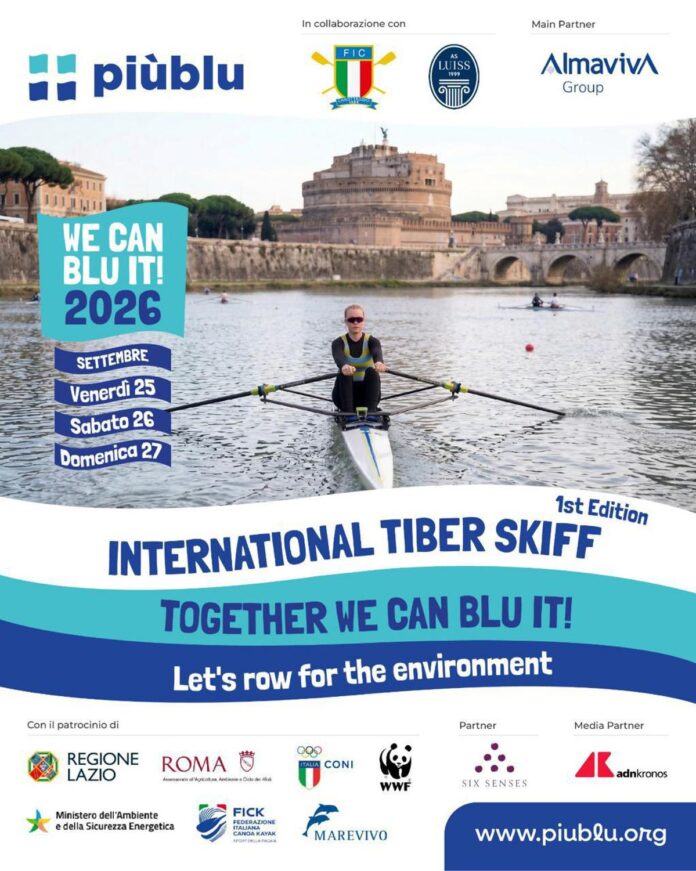 Nasce la ‘Tiber Skiff’, la prima regata internazionale di canottaggio sul Tevere
