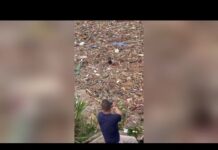 Nepal, bambino sommerso tra i detriti, le persone riprendono la scena invece di aiutarlo