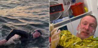 Nuota per 160 km dalla Svezia alla Polonia e attraversa il Mar Baltico in 56 ore