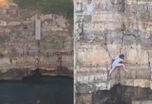 Paura a Polignano a Mare, turista resta bloccata sulla scogliera di Lama Monachile: voleva fare una foto