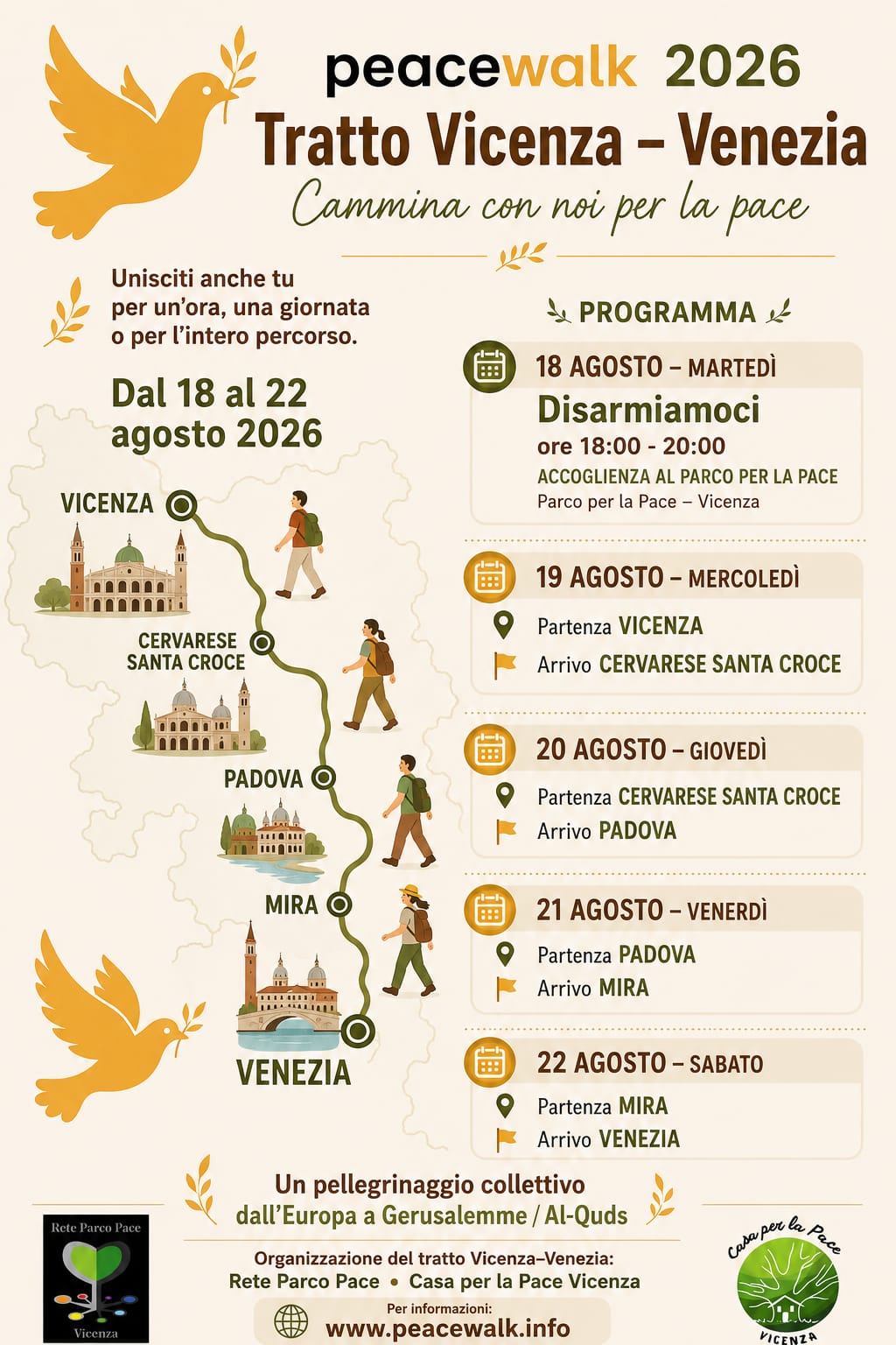 cammino per la pace