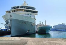 Porto di Civitavecchia, concluso con successo primo rifornimento di Gnl a una nave da crociera