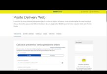 Poste Delivery Web per spedire pacchi online