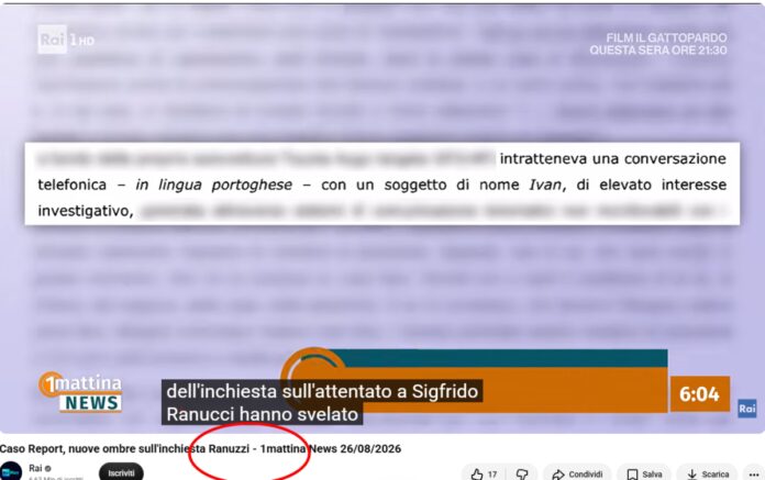 Ranucci diventa Ranuzzi sul canale Youtube di RaiPlay: si scatena l’ironia del web