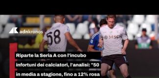 Ricomincia la Serie A e l’incubo infortuni dei calciatori