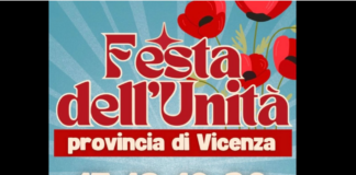 Dopo oltre dieci anni torna la Festa dell’Unità a Vicenza: quattro giorni dal 17 al 20 settembre 2026 Festa dell'Unità Vicenza