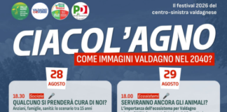 Come sarà Valdagno nel 2040? Tre giorni di domande, incontri e musica con Ciacol’Agno 2026, il festival del centro-sinistra Ciacol'Agno