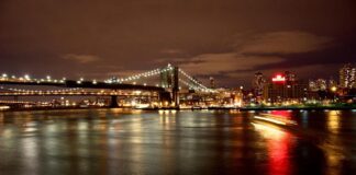 Si lancia nudo dal ponte di Brooklyn, sopravvissuto a volo di 85 metri – Guarda