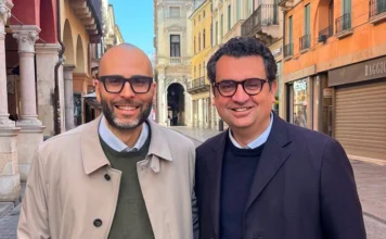 Silvio Giovine candidato sindaco Vicenza 2028? Rucco: “Se chiama, rispondo” Silvio Giovine e Francesco Rucco