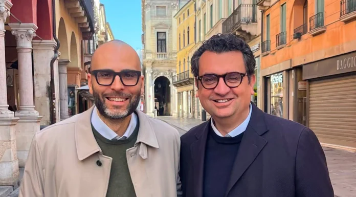 Silvio Giovine candidato sindaco Vicenza 2028? Rucco: “Se chiama, rispondo” Silvio Giovine e Francesco Rucco